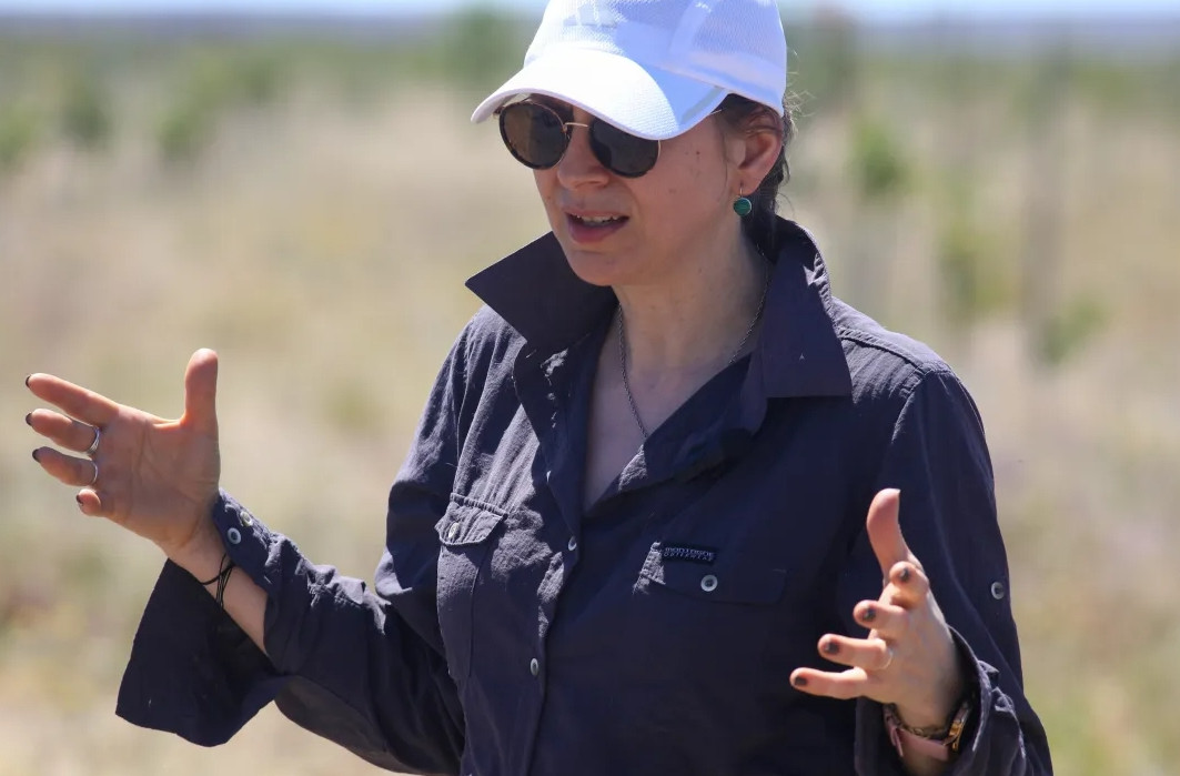 Rosa de Lima Holzmann, ingeniera agrónoma de la Estación Experimental Agropecuaria INTA Alto Valle.