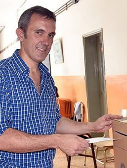 El presidente del Comité de la UCR La Pampa, Hipólito Altolaguirre