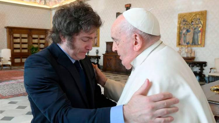 Javier Milei: “El papa Francisco ha sido el argentino mas importante de la historia”
