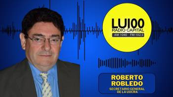 Nota a Roberto Robledo Secretario General de la UOCRA en LU100 Radio Capital