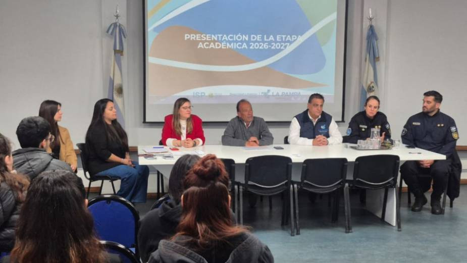 Formación policial en La Pampa: dieron a conocer el programa académico para los aspirantes