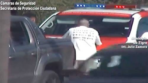 Difunden el video de la detención de Callejero Fino tras un operativo en Tigre