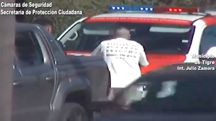 Difunden el video de la detención de Callejero Fino tras un operativo en Tigre