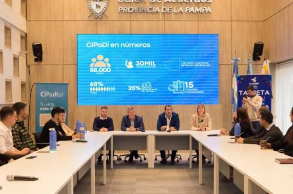 La Tarjeta Joven se suma a la plataforma digital CiPadi en La Pampa