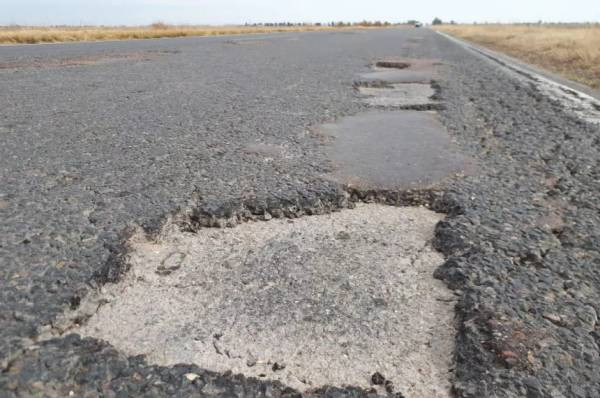 Vialidad Nacional confirmó obras de bacheo en el sector pampeano de la Ruta 151