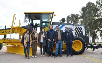VIDEO | Di Nápoli presentó nuevas maquinarias para el municipio