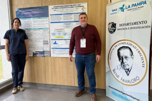 Especialistas del Hospital Favaloro expusieron sus investigaciones sobre el Síndrome Urémico Hemolítico en un congreso nacional