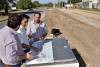 Importantes avances en la obra de pavimentación de la calle Juana Azurduy