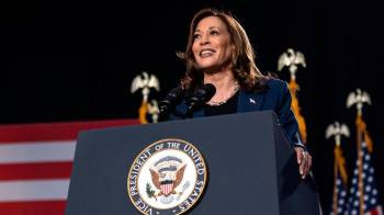 Kamala Harris: "Me postulo para presidenta de Estados Unidos"