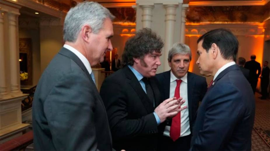 Javier Milei se reunió con Marco Rubio en Nueva York y Washington ponderó la alianza bilateral