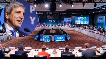 Luis Caputo inició su agenda en el G20 con la mira puesta en el respaldo de Estados Unidos y el FMI