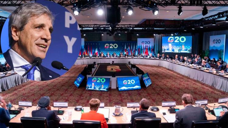 Luis Caputo inició su agenda en el G20 con la mira puesta en el respaldo de Estados Unidos y el FMI