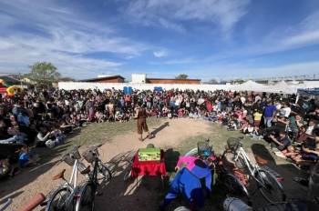 Rubén Funes lideró un masivo festejo por el Mes de la Niñez en Santa Rosa y advirtió sobre la desigualdad en los espacios verdes