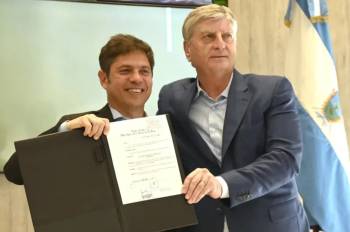Acción conjunta frente a El Niño: Ziliotto y Kicillof sellan un acuerdo de prevención hídrica