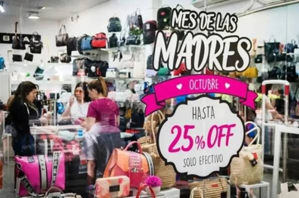 Día de la Madre: el 64% de los comercios locales registró caídas en sus ventas, según un informe de la CACIP