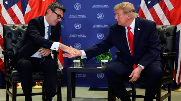 Cuestión Malvinas en la cumbre de Nueva York: Donald Trump y el premier británico mantuvieron su primer encuentro