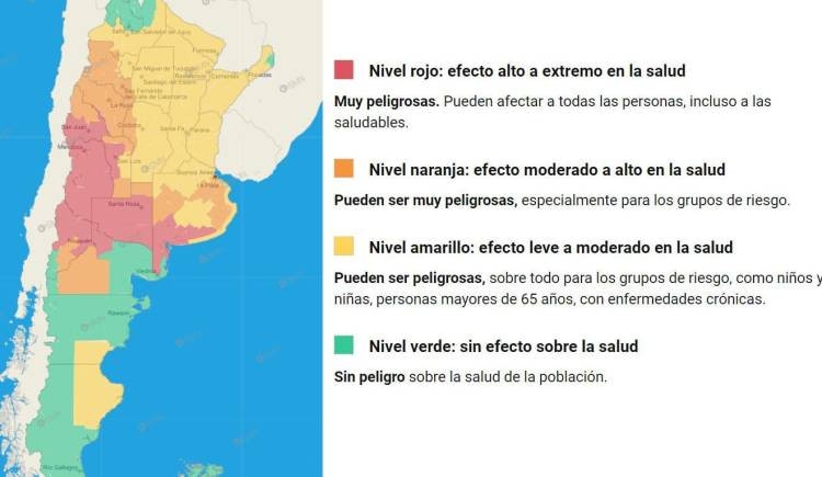 Máxima de casi 40° y cielo "mayormente nublado" para hoy