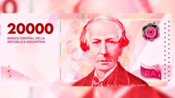 Llegan al país los nuevos billetes de $20.000 “chinos”