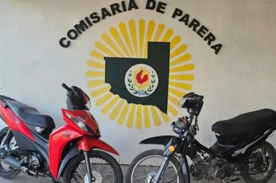 Parera: detienen a dos sospechosos por robo de ganado y secuestran motos