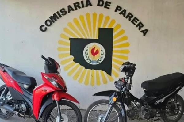 Parera: detienen a dos sospechosos por robo de ganado y secuestran motos