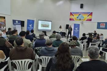 Jacinto Arauz fue sede de un encuentro sobre pasturas megatérmicas con gran participación de productores