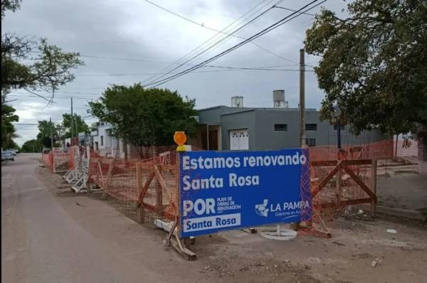 Santa Rosa: anuncian restricciones de tránsito por obras sanitarias en distintos barrios