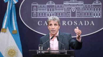 El ministro Luis Caputo anticipó la inflación para los próximos meses