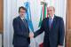 Guillermo Francos recibió al embajador de Italia en Argentina