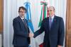 Guillermo Francos recibió al embajador de Italia en Argentina