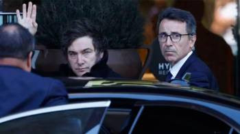Javier Milei llegó a España para empezar una nueva gira en Europa