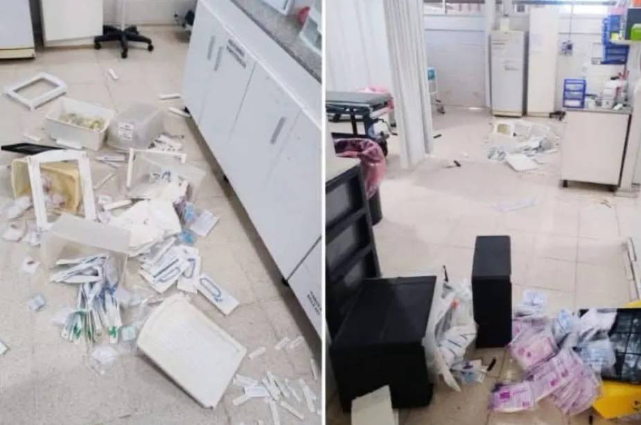 Toay: investigaban a un menor por robar un auto y terminó detenido tras destrozar la guardia del hospital