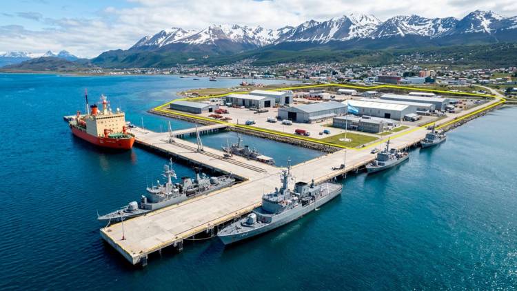Así sería la Base Naval Integrada de Ushuaia, un proyecto que Milei busca acelerar en medio de la tensión por Malvinas