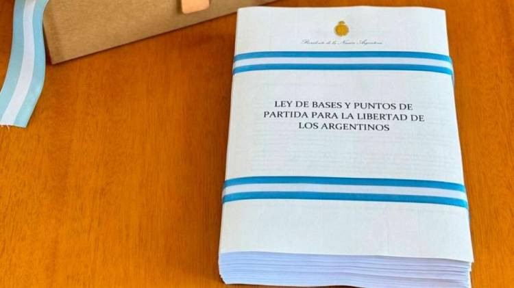 Los puntos principales del borrador final de la Ley de Bases