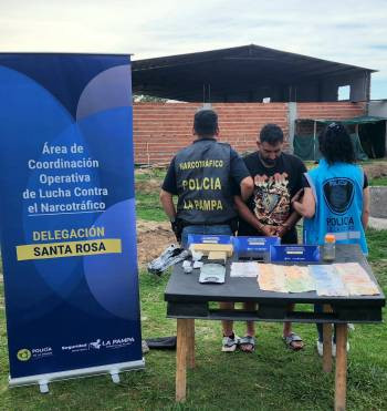 Desarticulan red de tráfico de drogas a La Pampa con raíces en el conurbano