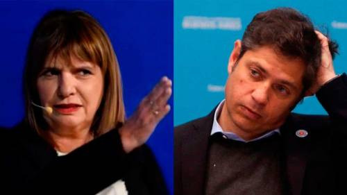Bullrich cruzó a Kicillof por la suspensión del Régimen Penal Juvenil: “Se pone del lado de los delincuentes”