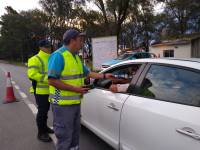 Operativo sorpresa en Catriló: la ruta bajo la lupa y conductores en falta