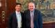 Santiago Caputo recibió en la Casa Rosada al estratega republicano Barry Bennett antes del encuentro Milei-Trump