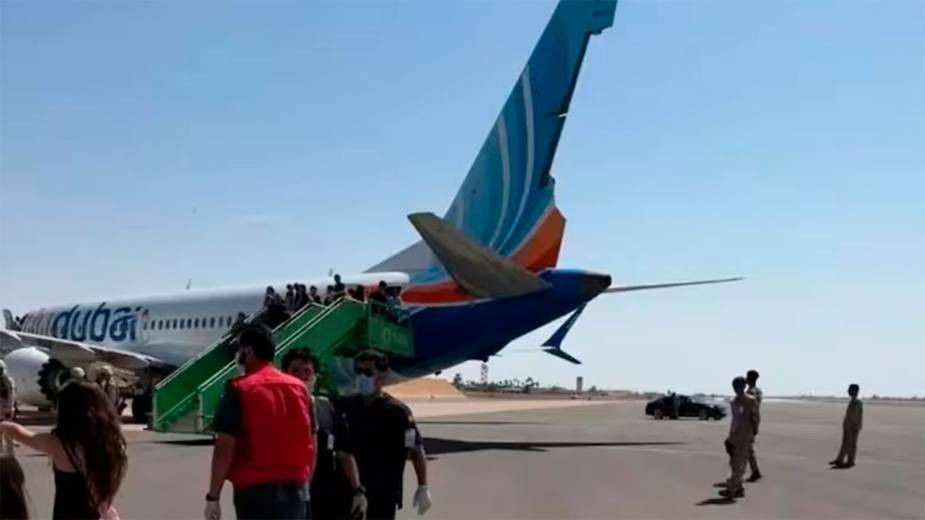 Emiratos Árabes Unidos calificó como atentado terrorista el ataque en pleno vuelo de Flydubai