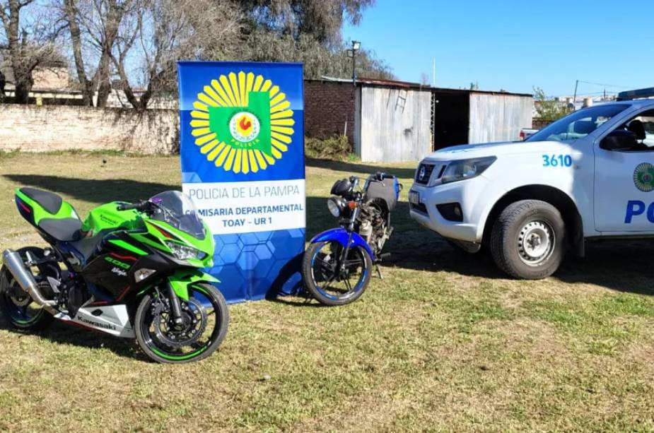 Operativos en Toay tras picadas clandestinas: secuestran motos y celulares