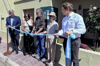 Ziliotto encabezó la inauguración de la Casa Museo Morisoli Monges
