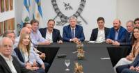 Con Elías Suárez presente, gobernadores denunciaron desfinanciamiento y reclamaron obra pública