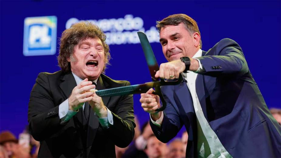 La Casa Rosada brindó asistencia logística en la salida de Flávio Bolsonaro hacia Estados Unidos