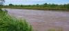 Crecida extraordinaria del rio Colorado afecta la zona de 25 de Mayo