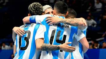 Argentina eliminó a Francia en un partidazo y jugará la final del Mundial de Futsal ante Brasil