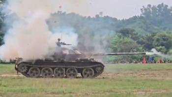 Tragedia en Bangladesh: mueren dos militares al explotar un tanque veterano durante maniobras con fuego real