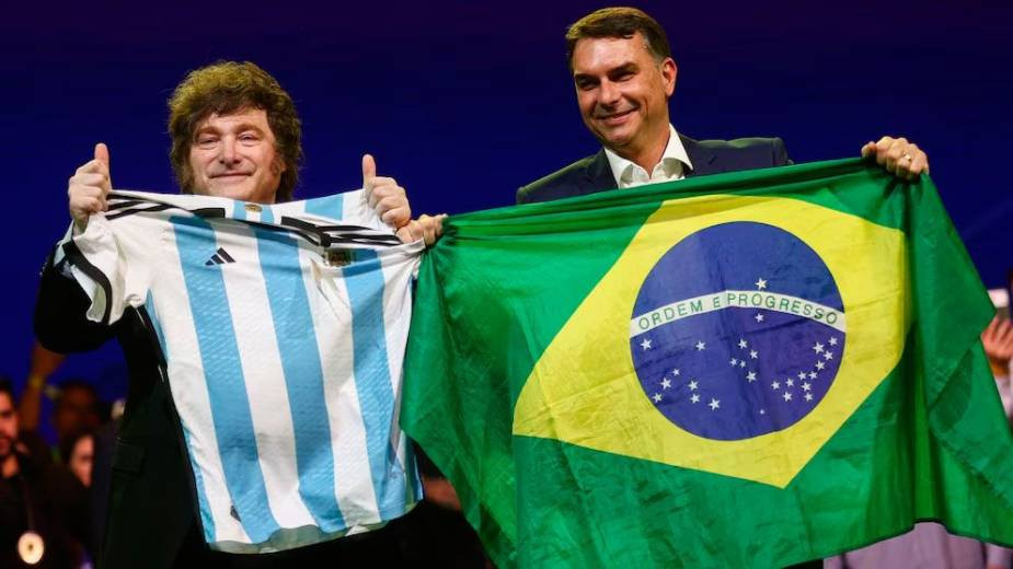 Elecciones en Brasil: Milei monitorea los comicios desde Olivos y ratifica su apoyo a Flávio Bolsonaro
