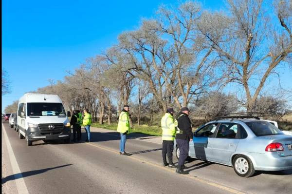 La Pampa intensifica los controles viales y de transporte en rutas estratégicas