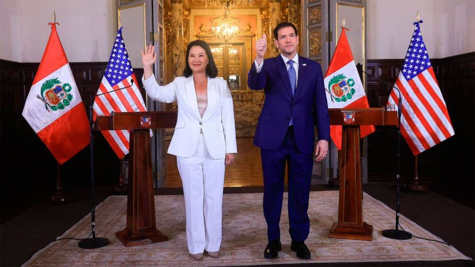 La Presidente Keiko Fujimori anunció el ingreso de Perú al Escudo de las Américas