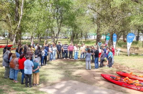 General Pico dio inicio a una nueva temporada náutica con mejoras en la Reserva Natural Urbana