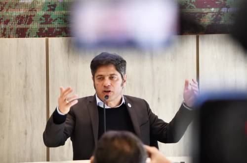 Kicillof cuestionó a Milei: "Su prioridad es la reelección y está viajando siempre afuera"